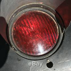 120v 20 Railroad Train Crossing Right Red Signal Light withside lights by RACO j9