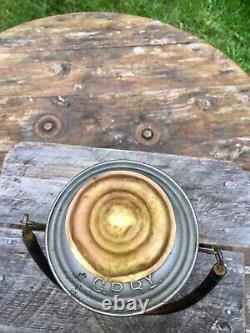 1800's CPR Canadian Pacific Railroad Brass Top Conductor Lantern CCG