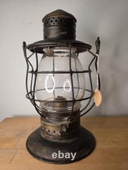1875 Eastern Railroad Lantern F. O. Dewey And Sons Boston Whale Oil Burner