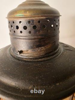 1875 Eastern Railroad Lantern F. O. Dewey And Sons Boston Whale Oil Burner