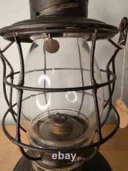 1875 Eastern Railroad Lantern F. O. Dewey And Sons Boston Whale Oil Burner