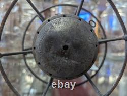 1890s Early Antique C&O Railroad Lantern with Acid Etched Red Globe