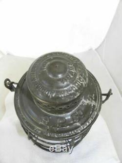 1897 SOUTHERN PACIFIC RAILROAD LANTERN Clear Cast SPCo EB Lantern Globe