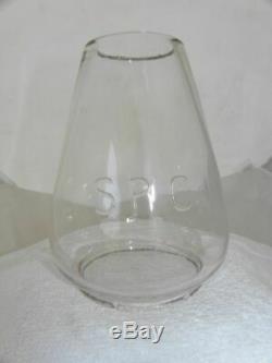 1897 SOUTHERN PACIFIC RAILROAD LANTERN Clear Cast SPCo EB Lantern Globe