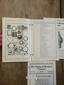 19- ADAMS & WESTLAKE Railroad Lantern Catalog. ADLAKE Good reference. Lot 2