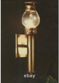 1900's Chapman Railroad Wall Mounts Lamps