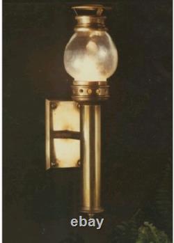 1900's Chapman Railroad Wall Mounts Lamps