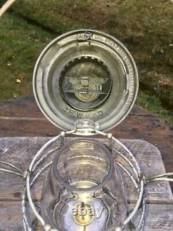 1909 C&NW Ry Chicago & Northwest Railway Lantern with Clear Cast Ext. Globe