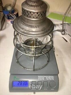 1909 C&NW Ry Chicago & Northwest Railway Lantern with Clear Cast Ext. Globe