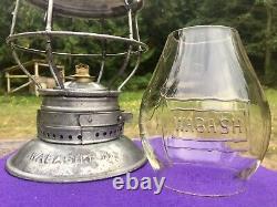 1912 WABASH Railroad Bell Bottom Lantern HANDLAN ST. LOUIS Corning CCG