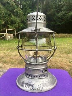 1912 WABASH Railroad Bell Bottom Lantern HANDLAN ST. LOUIS Corning CCG