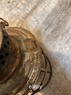 1922 Adlake Kero Antique Adams & Westlake Co. Railroad Oil Lantern Lamp