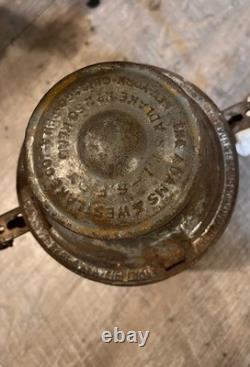 1922 Adlake Kero Antique Adams & Westlake Co. Railroad Oil Lantern Lamp