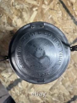 1925 Armspear L&N Railroad Lantern Louisville & Nashville Etched Globe