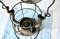 1940 Antique Railroad Lantern Dietz Vesta NY S-2-40 RR Train Oil Lamp Vintage