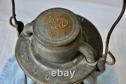 1940 Antique Railroad Lantern Dietz Vesta NY S-2-40 RR Train Oil Lamp Vintage