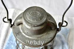 1944 Antique Railroad Lantern Dietz New S-12-44 RR Train Oil Lamp Vintage