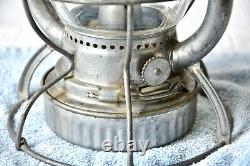 1944 Antique Railroad Lantern Dietz New S-12-44 RR Train Oil Lamp Vintage