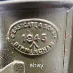 1945 C. Eastgate and Sons Birmingham MOD Railway Lantern with burner
