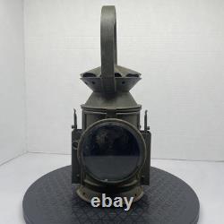 1945 C. Eastgate and Sons Birmingham MOD Railway Lantern with burner