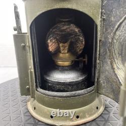 1945 C. Eastgate and Sons Birmingham MOD Railway Lantern with burner