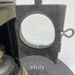 1945 C. Eastgate and Sons Birmingham MOD Railway Lantern with burner