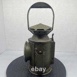 1945 C. Eastgate and Sons Birmingham MOD Railway Lantern with burner