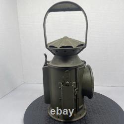 1945 C. Eastgate and Sons Birmingham MOD Railway Lantern with burner