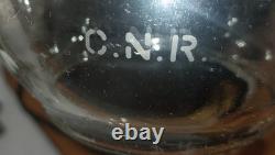 1959 Adlake Kero 400 Hiram Piper CNR Railroad With Etched Globe