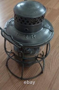 1959 Adlake Kero 400 Hiram Piper CNR Railroad With Etched Globe