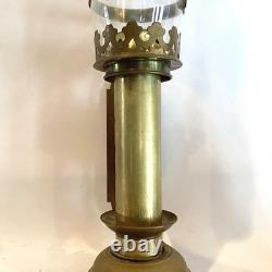 19C GWR Brass Carriage Candle Lamp Great Western Railway Wall mounted Railroad