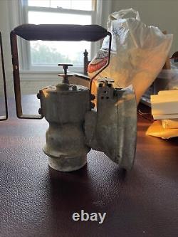 (2) Antique Oxweld Model A Union Carbide Railroad Lamp