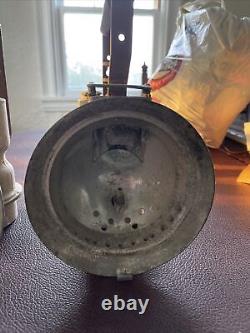 (2) Antique Oxweld Model A Union Carbide Railroad Lamp