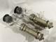 2 Antique POYARD PLM RAILROAD LANTERNS PLATED BRASS WIRED