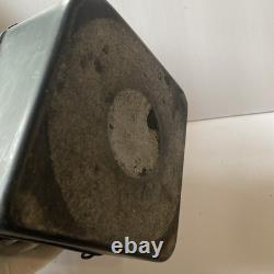 2 Antique Vintage English Railroad RR Lantern Lamp Pair Planlite