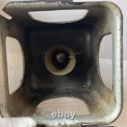 2 Antique Vintage English Railroad RR Lantern Lamp Pair Planlite