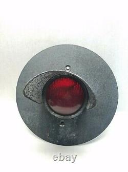 20 Railroad Train Crossing Red Signal Light Safetran Systems Corp Man Cave RR