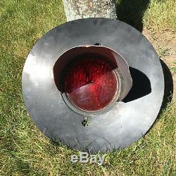 20 Railroad Train Crossing Right Red Signal Light withside lights by RACO s4