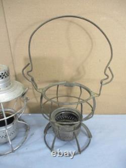 4 Vtg Railroad Rail Road Lanterns Adlake Kero Dietz Handlan 4-Parts or Repair