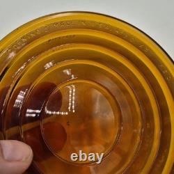 5 VTG Corning & Kopp Glass Railroad Lantern Switch Lamp Lenses Teal Cobalt Amber