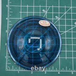 5 VTG Corning & Kopp Glass Railroad Lantern Switch Lamp Lenses Teal Cobalt Amber