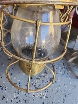 9x Kerosene Railroad Lanterns (Adlake Dressel) Free Ship