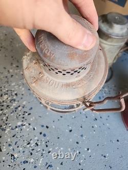 9x Kerosene Railroad Lanterns (Adlake Dressel) Free Ship