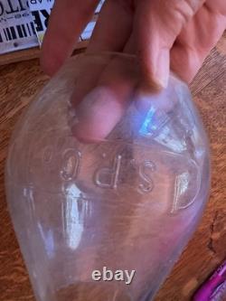 ADAMS & WESTLAKE Southern Pacific S. P. Railroad Lantern Electrified Early 1900s