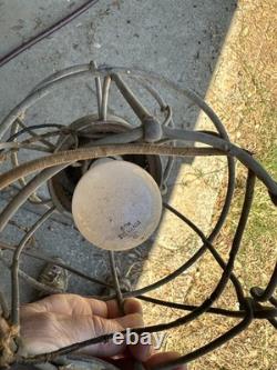 ADAMS & WESTLAKE Southern Pacific S. P. Railroad Lantern Electrified Early 1900s