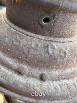 ADAMS & WESTLAKE Southern Pacific S. P. Railroad Lantern Electrified Early 1900s