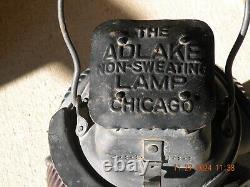 ADLAKE Antique Chicago Railroad oil lantern