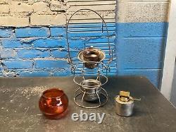 ADLAKE(C. N. O&T. P. RY)CINN. N. ORLEANS&TEXAS PACIFIC RAILROAD LANTERN WithAMBER GLOBE