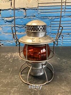 ADLAKE(C. N. O&T. P. RY)CINN. N. ORLEANS&TEXAS PACIFIC RAILROAD LANTERN WithAMBER GLOBE