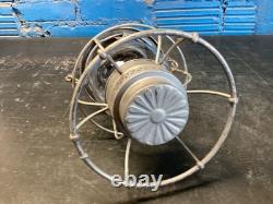 ADLAKE CHICAGO & NORTH WESTERN RY RAILROAD LANTERN WithEMBOSSED (C. &N. W. Ry) GLOBE